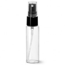 10 ml Clear Glass With Black Atomizer
