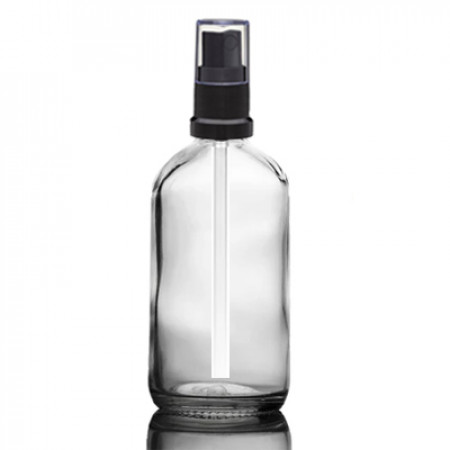 120 ml Euro Bottle With Black Sprayer