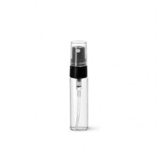 5 ml Clear Glass With Black Atomizer