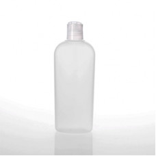 5 Oz Natural Oval Bottle With Natural Disc Cap