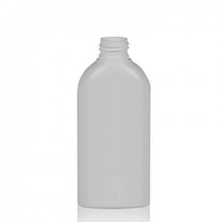 5 Oz Natural Oval Bottle 24-410 Neck Size