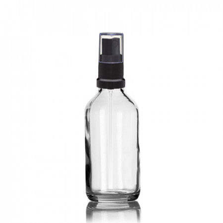 60 ml Euro Bottle With Black Sprayer