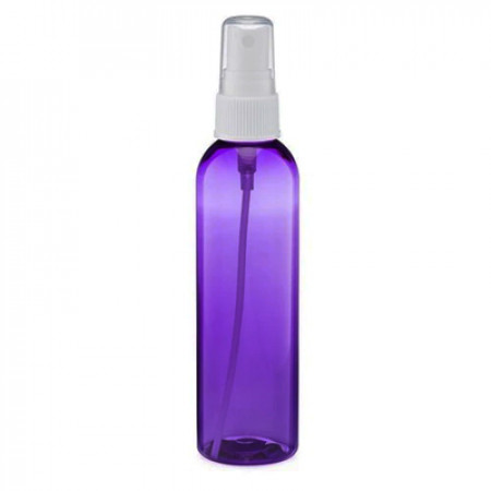 8 Oz Purple PET Bottle With White Sprayer