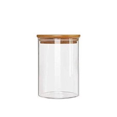 230 ml Glass Jar With Bamboo Lid