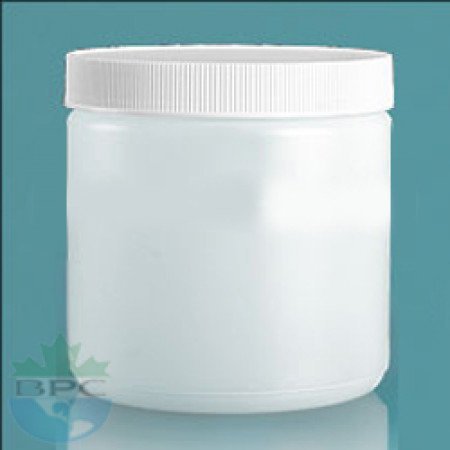 500 ml Natural Jar With White Cap