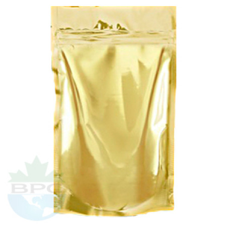2 Oz Gold Stand Up Pouch