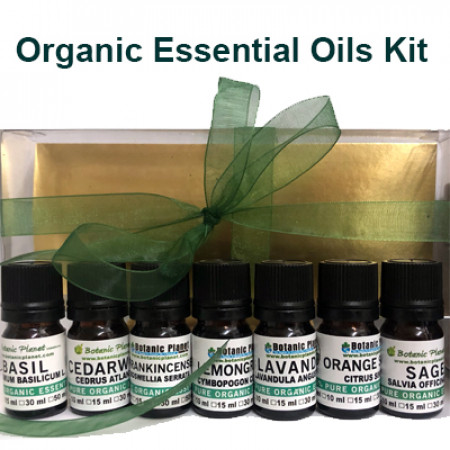 Organic Essential Oils Kit 
