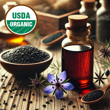 Black Cumin Seed Oil Virgin ORGANIC Black Cumin Seed Oil Virgin ORGANIC