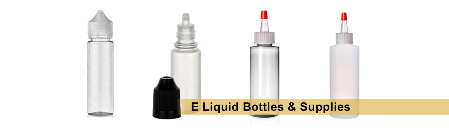E Liquid Bottles & Supplies