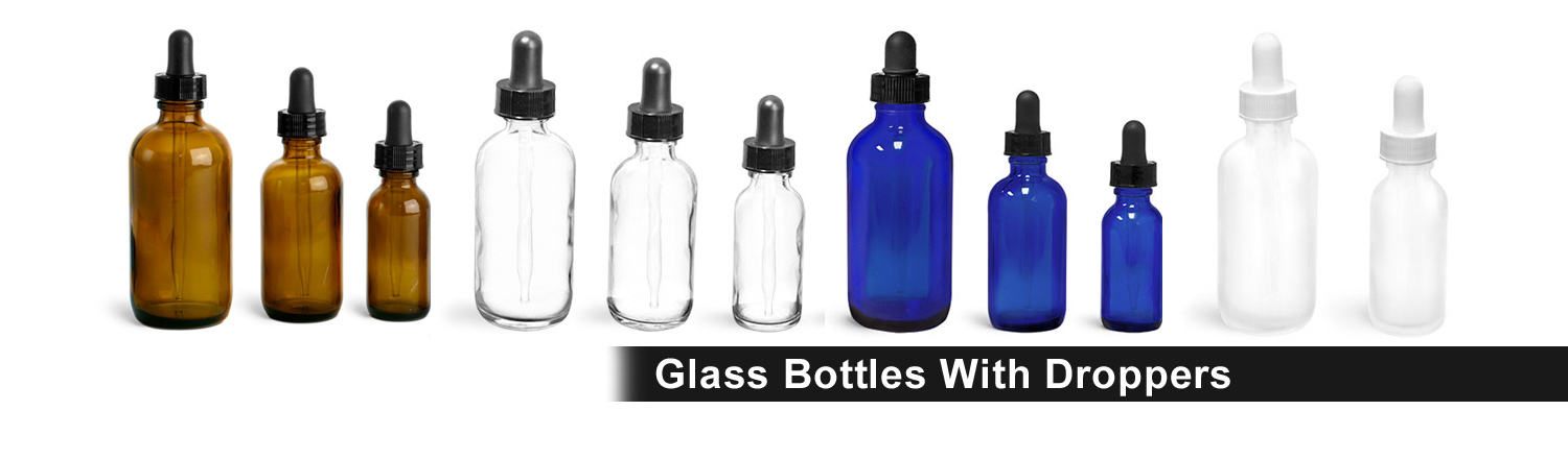 Glass Bottles With Droppers