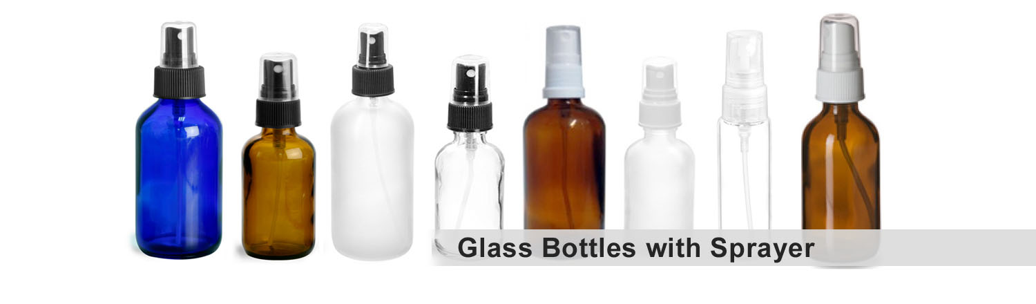 Glass Bottles With Sprayers